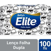 Lenço De Papel Elite Softy's Máxima Suavidade 100 Folhas
