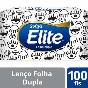 Lenço De Papel Elite Softy's Máxima Suavidade 100 Folhas