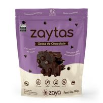 Lascas de Brownie Crocantes Zaya Zaytas Gotas de Chocolate 80g