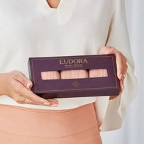 Sabonete em Barra Eudora Velvet Cristal 3 Unidades de 85g Cada