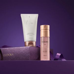 Kit Eudora Lyra Body Spray 100ml + Loção Hidratante Corporal 150ml