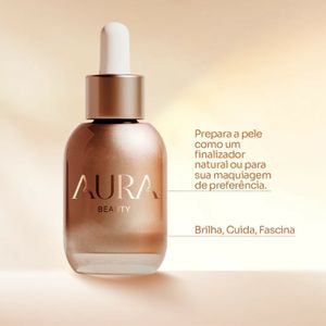 Gotas Iluminadas Primer Acetinado Aurora Shine Aura Beauty 30ml