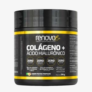 Suplemento Alimentar Renova Be Colágeno + Ácido Hialurônico Sabor Frutas Tropicais 216g