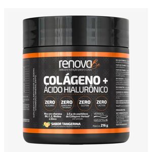 Suplemento Alimentar Renova Be Colágeno + Ácido Hialurônico Sabor Tangerina 216g