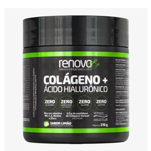 Suplemento Alimentar Renova Be Colágeno + Ácido Hialurônico Sabor Limão 216g