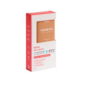 Base Líquida Dailus Cover Fix D7 FPS30 Médio 27g