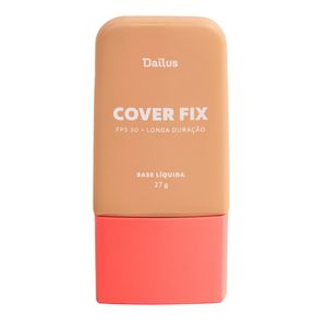 Base Líquida Dailus Cover Fix D6 FPS30 Médio 27g