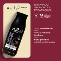 Shampoo Vult Glow Acid Reparação 350ml