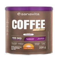 Suplemento Alimentar em Pó Sanavita Coffee Superativado 220g