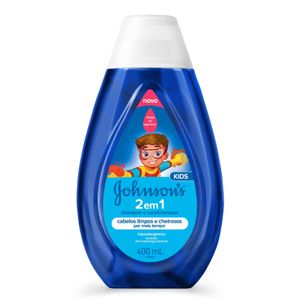 Shampoo e Condicionador Johnsons Kids 2 em 1 - 400ml