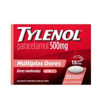 Tylenol 500mg 20 comprimidos