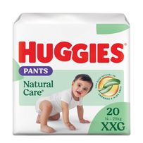 Fralda Pants Huggies Premium Natural Care XXG Roupinha 20 Unidades