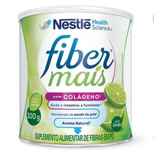 Suplemento Alimentar FiberMais Colágeno Mix de Fibras Sabor Limão 300g