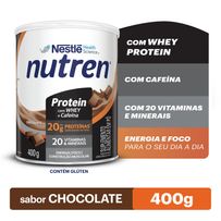 Suplemento Alimentar Nutren Protein Chocolate pó 400g