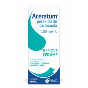 Aceratum 100mg/ml Delya Solução Otológica 10ml
