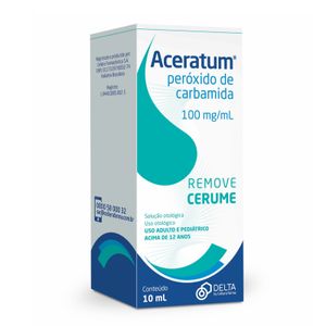 Aceratum 100mg/ml Delya Solução Otológica 10ml