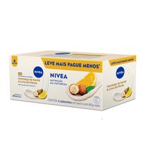 Sabonete em Barra Nivea Nutrição da Natureza Manteiga de Karité & Lima da Pérsia 6 unidades 80g cada
