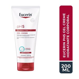 Gel Creme Hidratante Corporal Eucerin PH5 Hidrata e Protege 200ml