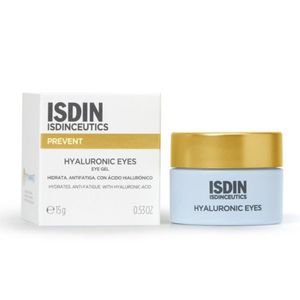 Gel Refrescante Antissinais para o Contorno dos Olhos Isdin Isdinceutics Hyaluronic Eyes 15g