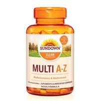 Suplemento Alimentar Sundown Multi A-Z 120 Comprimidos