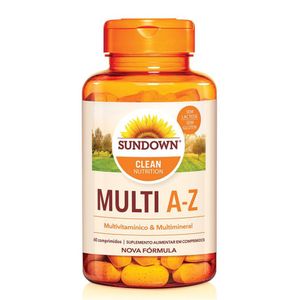 Suplemento Alimentar Sundown Multi A-Z 60 Comprimidos