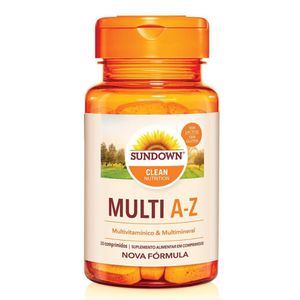 Suplemento Alimentar Sundown Multi A-Z 30 Comprimidos