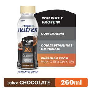 Suplemento Alimentar Nestlé Nutren Protein Chocolate 260ml