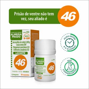 Complexo Senna 46 Almeida Prado 60 Comprimidos