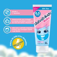 Gel Dental Malvatrikids Baby Sabor Tutti-Frutti 70g