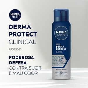 Desodorante Antitranspirante Aerosol Nivea Men Derma Protetc Clinical 150ml