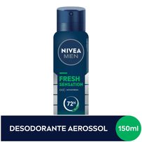 Desodorante Antitranspirante Aerosol Nivea Men Fresh Sensation 150ml