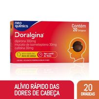 Analgésico Doralgina Neo Química 20 comprimidos