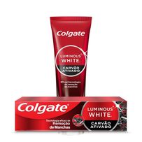 Creme Dental Colgate Lumious White Carvão Ativado 70g
