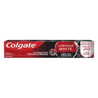 Creme Dental Colgate Luminous White Carvão Ativado 140g