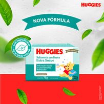 Sabonete Infantil em Barra Huggies Extra Suave 75g