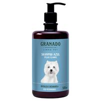 Shampoo Granado Pet Azul Para Pelos Claros 500ml