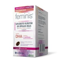 Suplemento Alimentar Eurofarma Feminis 90 Cápsulas Moles