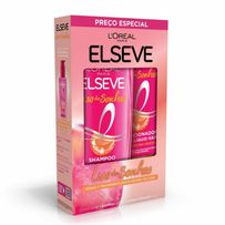 Kit L'Oréal Paris Elseve Liso dos Sonhos Shampoo 375ml + Condicionador 170ml