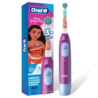 Escova Dental Eléctrica Oral-B Disney Princess A Pilhas 1 Unidade + 2 Pilhas AA
