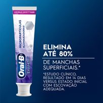 Creme Dental Oral-B 3D White Brilliant Fresh Micropartículas Clareadoras 107ml