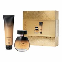 Kit Eudora Velvet Sensual Desodorante Colônia 100ml + Loção Hidratante Desodorante Corporal 150ml