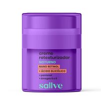 Creme Retexturizador Noturno Sallve