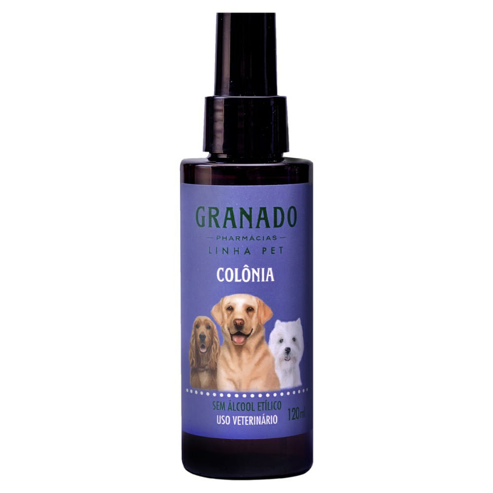 Colônia Granado Pet Uso Veterinário Spray 120ml
