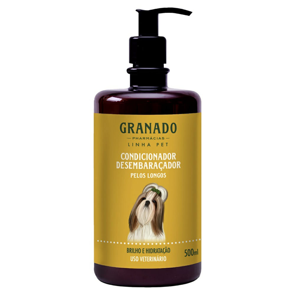 Condicionador Desembaraçador Granado Pet Pelos Longos 500ml