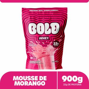 Bold Whey Mousse de Morango Refil 900g