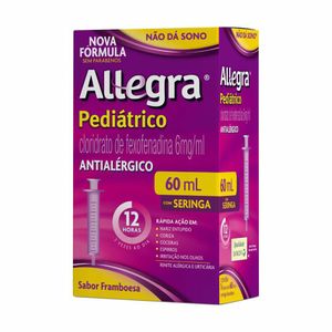 Antialérgico Allegra 6mg/ml Pediátrico 60ml