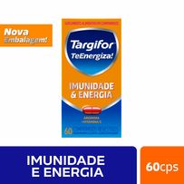 Suplemento Alimentar Targifor Te Energiza! 500mg Imunidade e Energia 60 Comprimidos