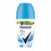 Desodorante Antitranspirante Roll-On Rexona Feminino Cotton Dry 50ml
