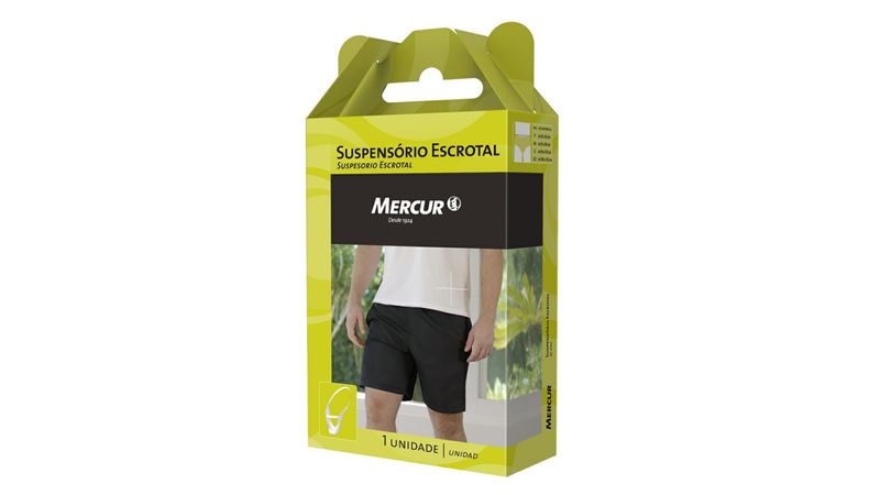 Suspensório Escrotal Mercur Tamanho M Unidade