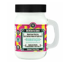 Máscara De Tratamento Lola Bemdita Ghee Hidratação Banana E Aloe Vera 350g